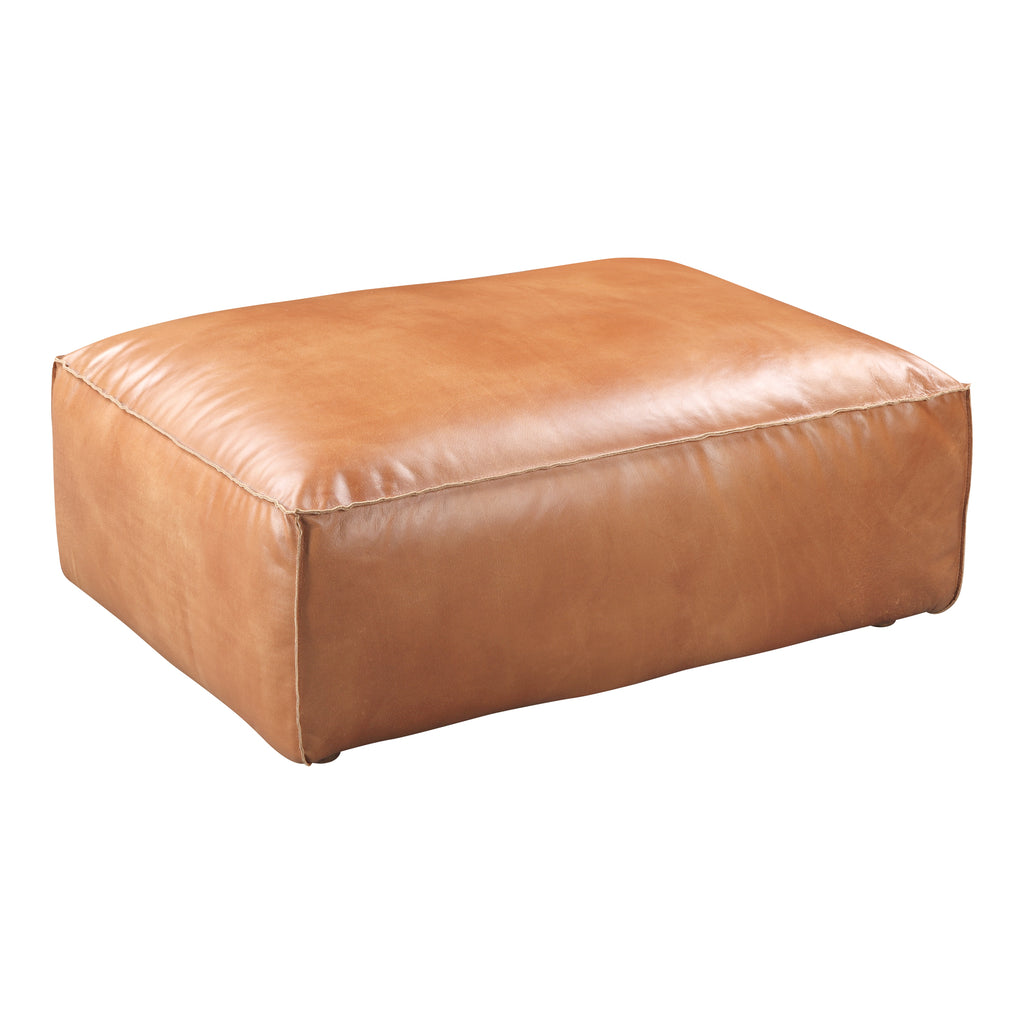 LUXE OTTOMAN TAN