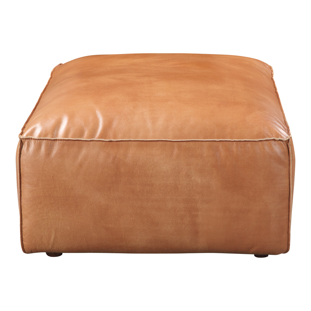 LUXE OTTOMAN TAN