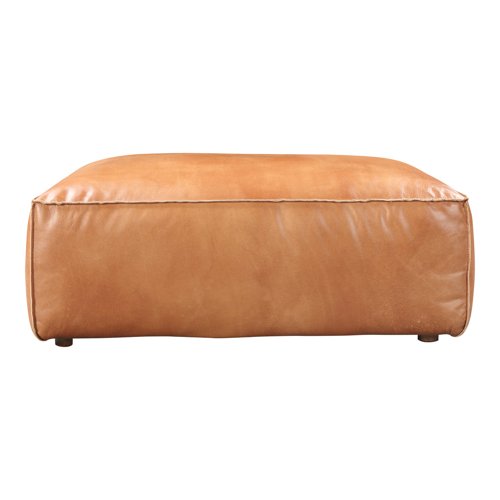 LUXE OTTOMAN TAN