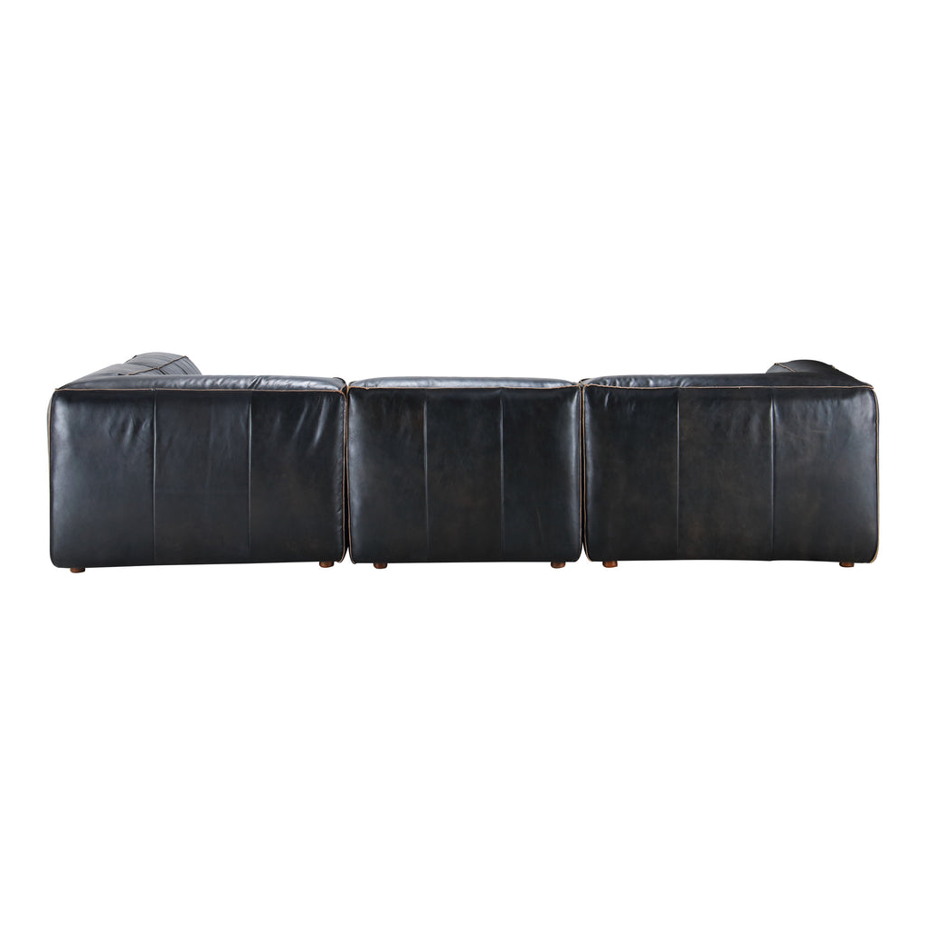 LUXE SIGNATURE MODULAR SECTIONAL ANTIQUE BLACK