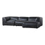 LUXE LOUNGE MODULAR SECTIONAL ANTIQUE BLACK