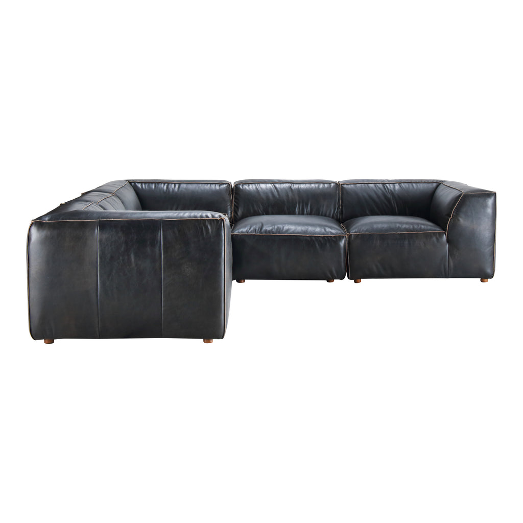 LUXE CLASSIC L MODULAR SECTIONAL ANTIQUE BLACK