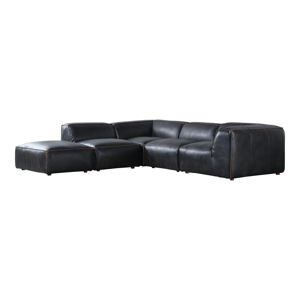 LUXE DREAM MODULAR SECTIONAL ANTIQUE BLACK