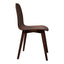 LISSI DINING CHAIR WALNUT