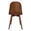 LISSI DINING CHAIR WALNUT