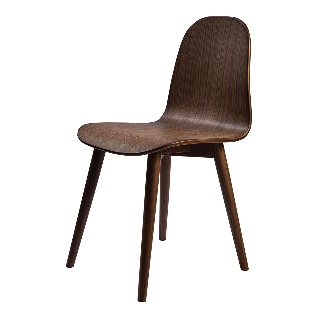 LISSI DINING CHAIR WALNUT