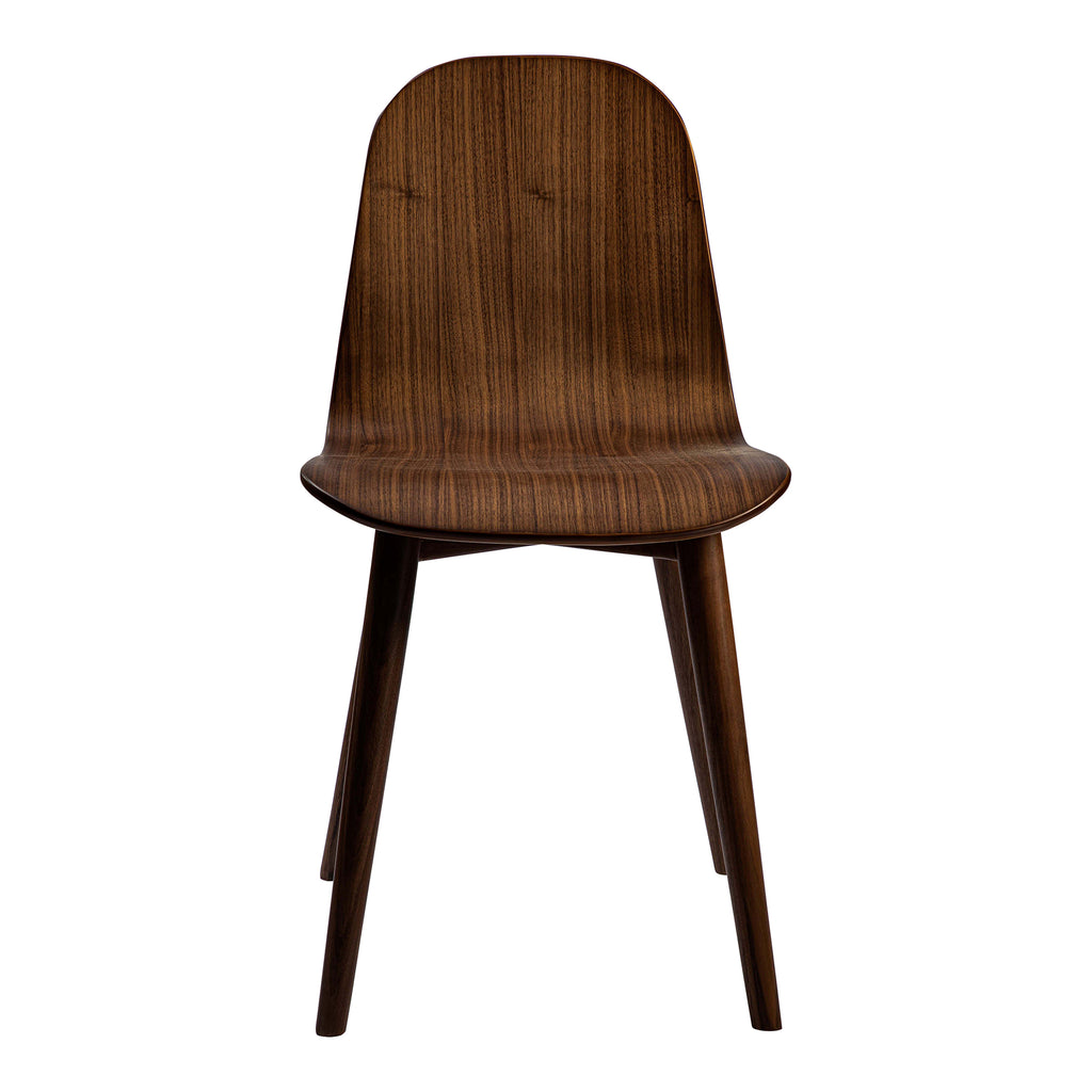 LISSI DINING CHAIR WALNUT