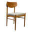 POE DINING CHAIR FROTHED ECRU