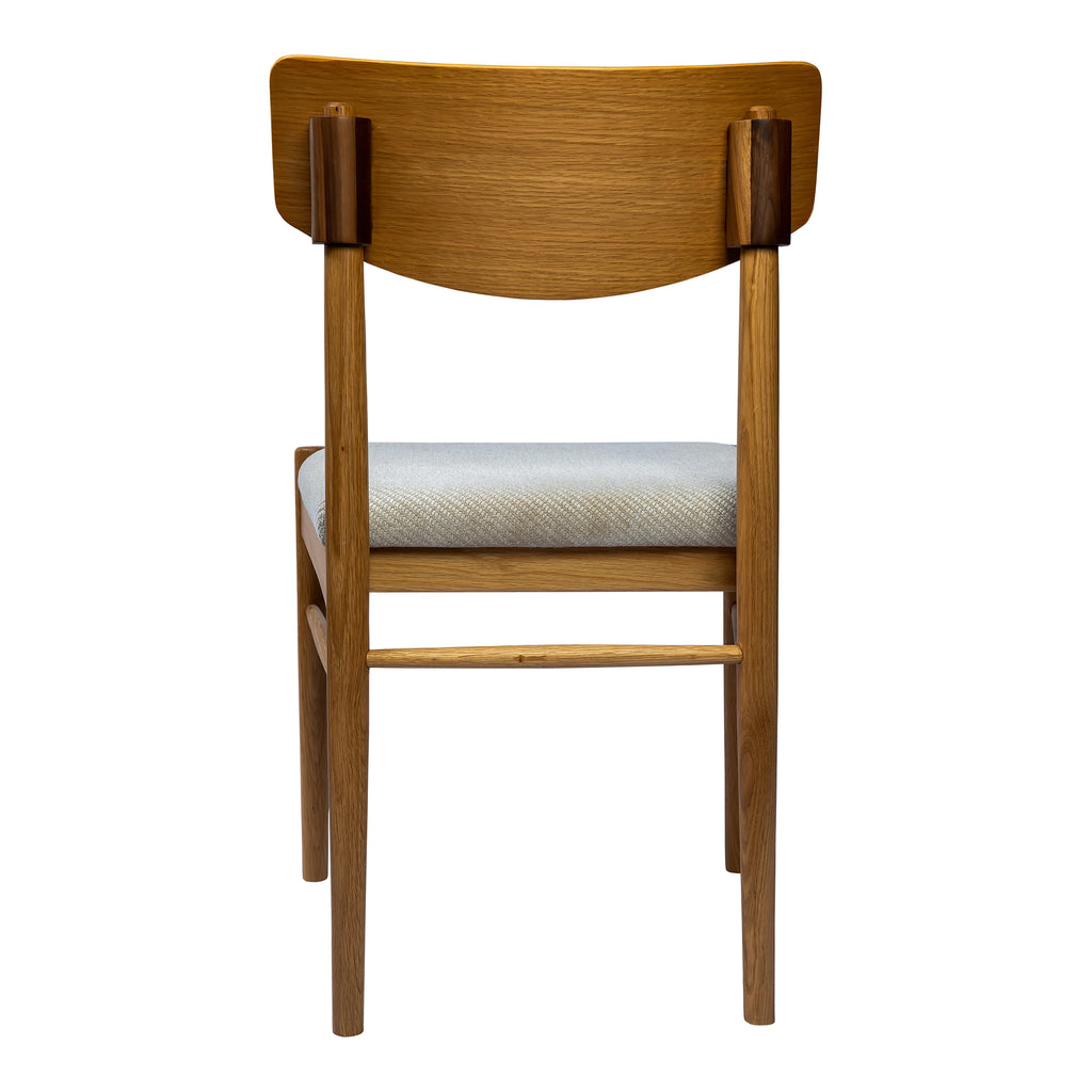 POE DINING CHAIR FROTHED ECRU