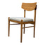 POE DINING CHAIR FROTHED ECRU