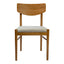 POE DINING CHAIR FROTHED ECRU