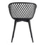 PIAZZA OUTDOOR CHAIR BLACK-M2