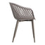 PIAZZA OUTDOOR CHAIR GREY-M2