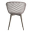 PIAZZA OUTDOOR CHAIR GREY-M2