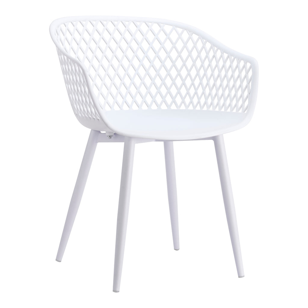 PIAZZA OUTDOOR CHAIR WHITE-M2