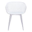 PIAZZA OUTDOOR CHAIR WHITE-M2