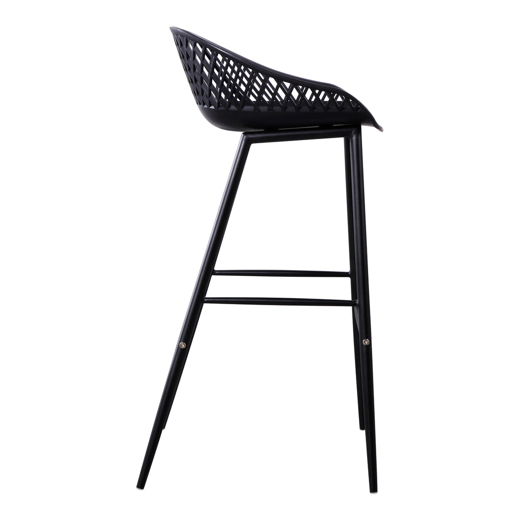 PIAZZA OUTDOOR BARSTOOL BLACK-M2