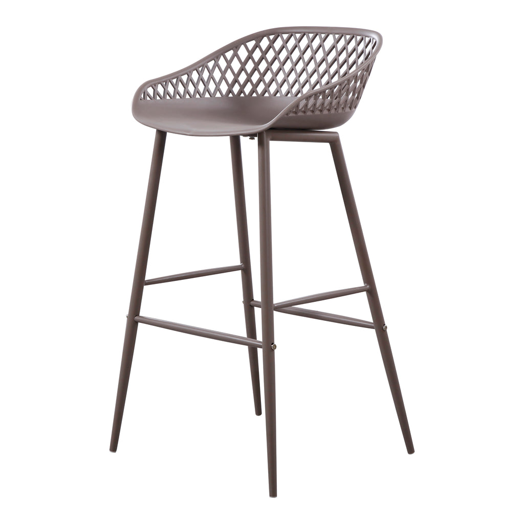 PIAZZA OUTDOOR BARSTOOL GREY-M2