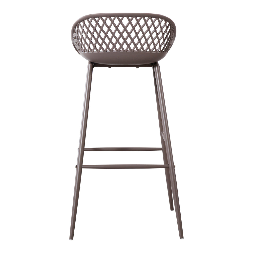 PIAZZA OUTDOOR BARSTOOL GREY-M2