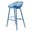 PIAZZA OUTDOOR BARSTOOL BLUE-M2