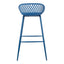 PIAZZA OUTDOOR BARSTOOL BLUE-M2