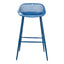 PIAZZA OUTDOOR BARSTOOL BLUE-M2