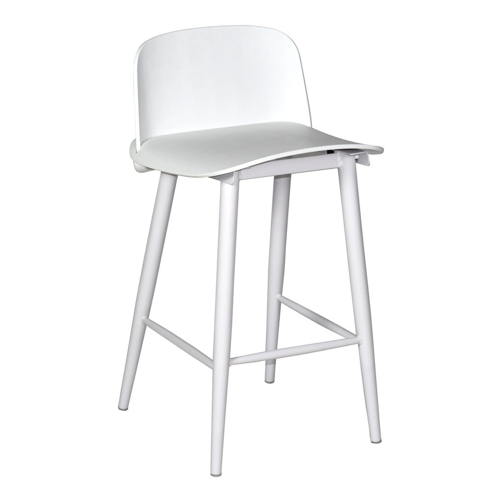 LOOEY COUNTER STOOL WHITE-M2