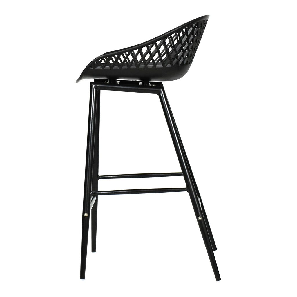 PIAZZA OUTDOOR COUNTER STOOL BLACK-M2