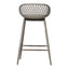 PIAZZA OUTDOOR COUNTER STOOL GREY-M2