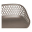 PIAZZA OUTDOOR COUNTER STOOL GREY-M2