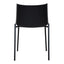 SILLA OUTDOOR DINING CHAIR BLACK-M2