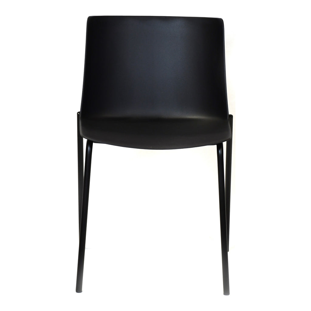 SILLA OUTDOOR DINING CHAIR BLACK-M2