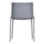 SILLA OUTDOOR DINING CHAIR CHARCOAL GREY-M2