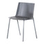 SILLA OUTDOOR DINING CHAIR CHARCOAL GREY-M2