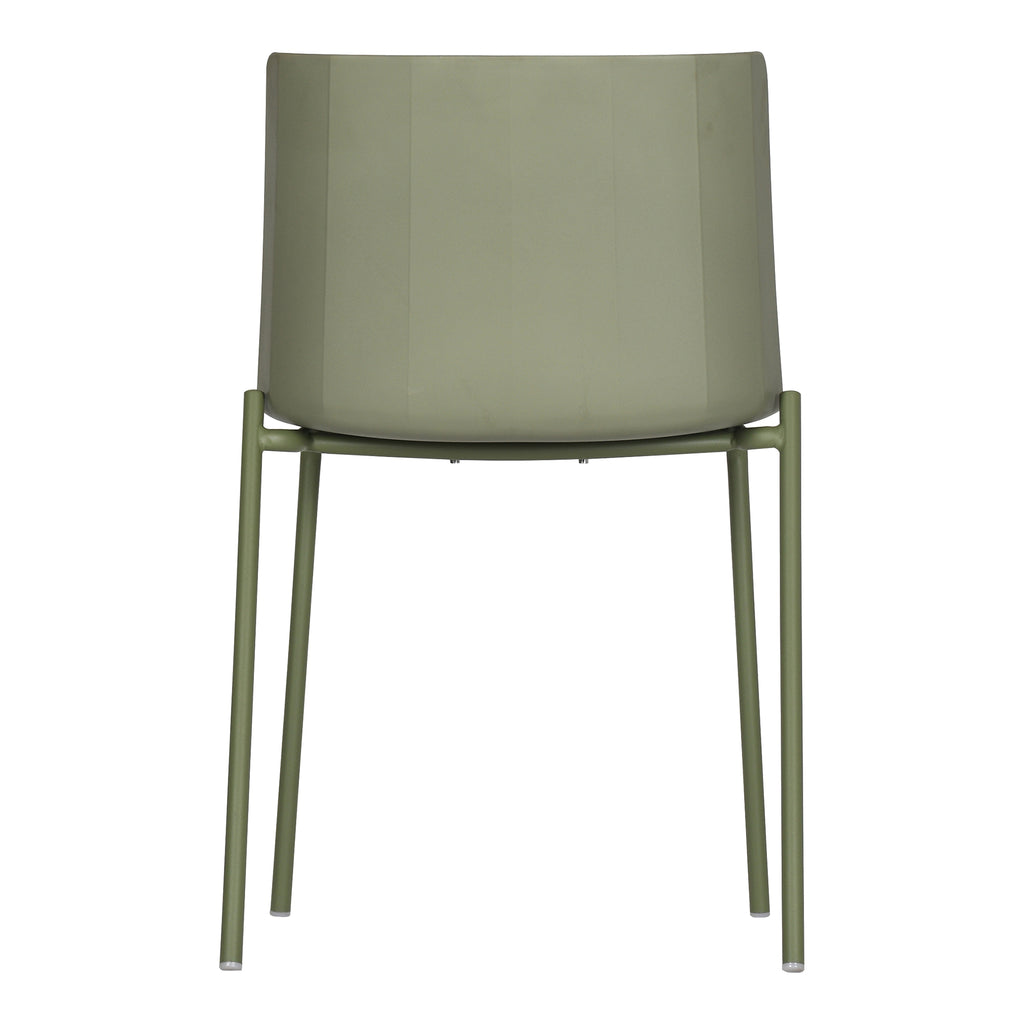 SILLA OUTDOOR DINING CHAIR SAGE GREEN-M2