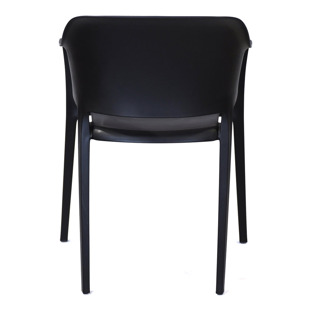 FARO OUTDOOR DINING CHAIR BLACK-M2