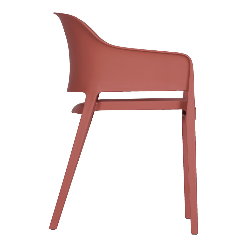 FARO OUTDOOR DINING CHAIR DESERT RED-M2