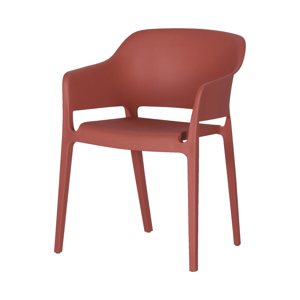 FARO OUTDOOR DINING CHAIR DESERT RED-M2