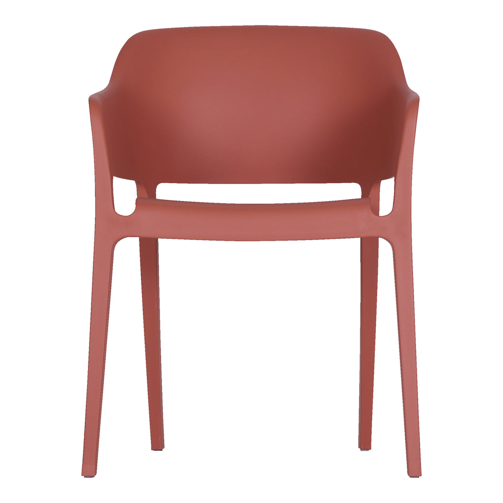 FARO OUTDOOR DINING CHAIR DESERT RED-M2