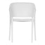 FARO OUTDOOR DINING CHAIR WHITE-M2