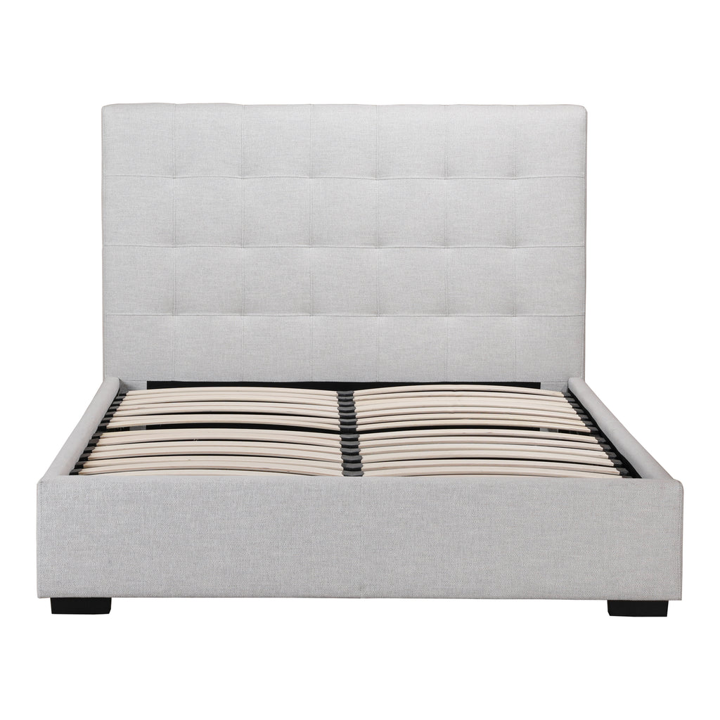 BELLE STORAGE BED QUEEN SAND