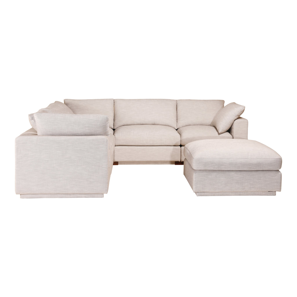 JUSTIN SIGNATURE MODULAR SECTIONAL LIGHT GREY