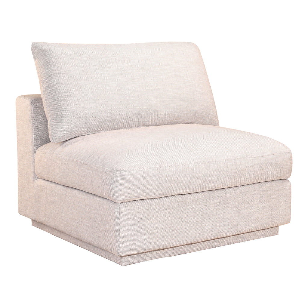 JUSTIN SLIPPER CHAIR LIGHT GREY