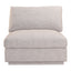 JUSTIN SLIPPER CHAIR LIGHT GREY