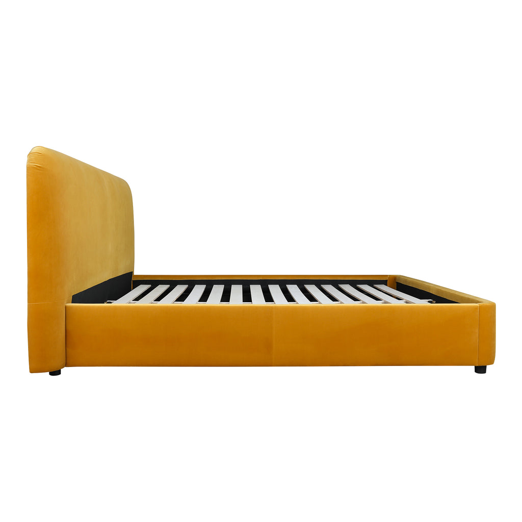 SAMARA QUEEN BED MUSTARD