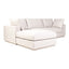 JUSTIN LOUNGE MODULAR SECTIONAL TAUPE