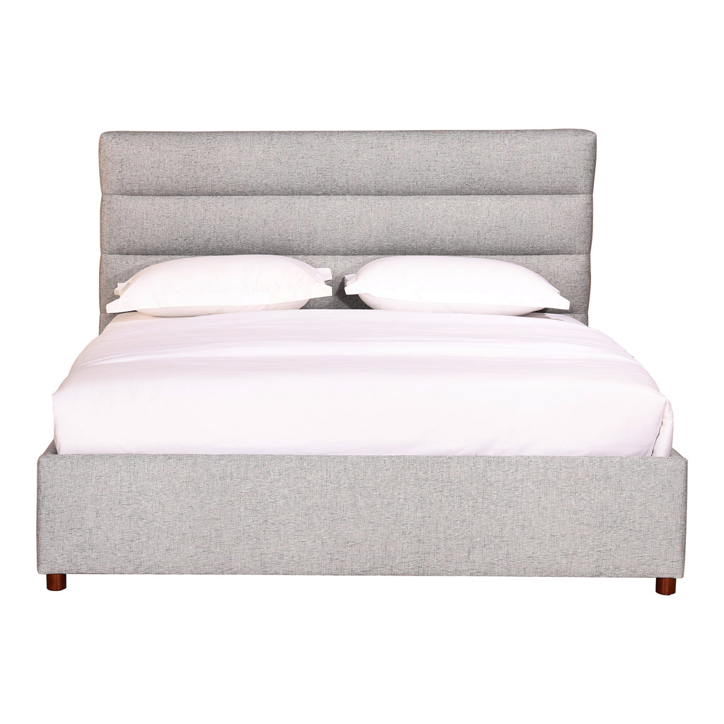 TAKIO QUEEN BED LIGHT GREY