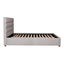 TAKIO QUEEN BED LIGHT GREY