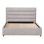 TAKIO KING BED LIGHT GREY