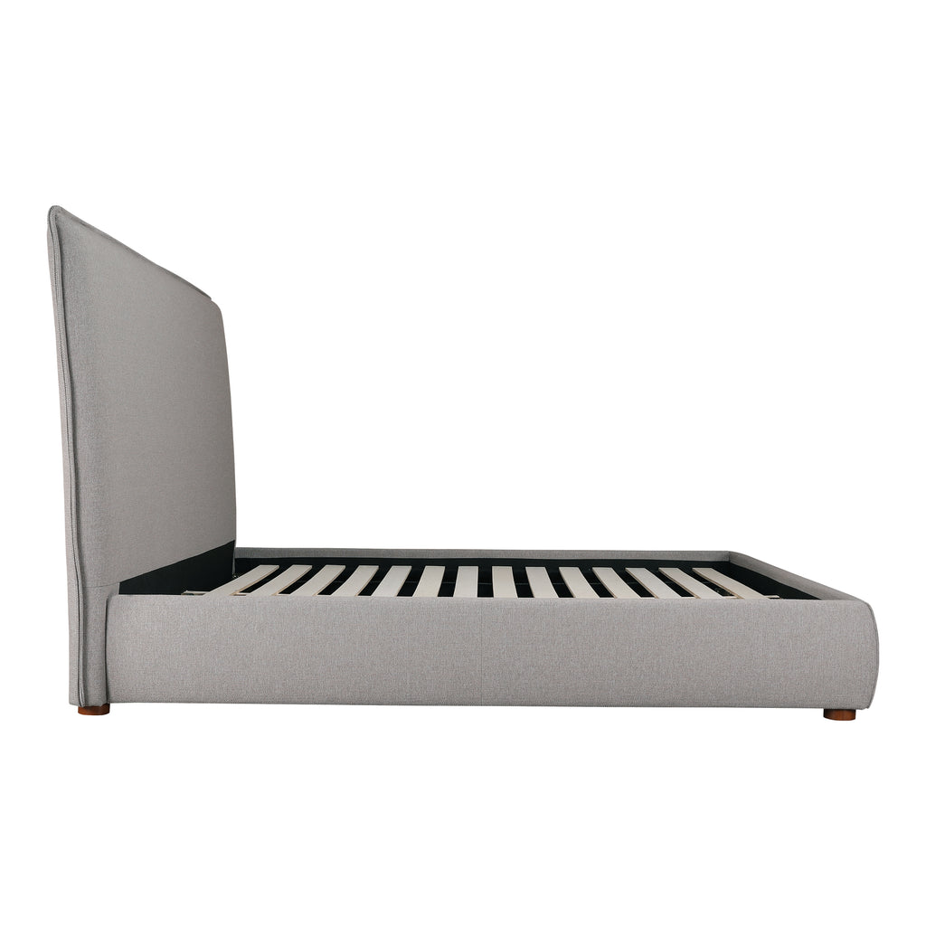 LUZON QUEEN BED TALL HEADBOARD GREYSTONE